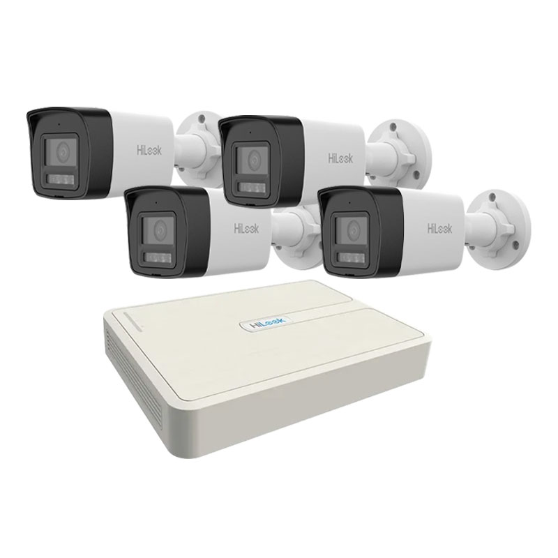 Kit Hikvision KIP4MP/4B - 4 cámaras de vigilancia